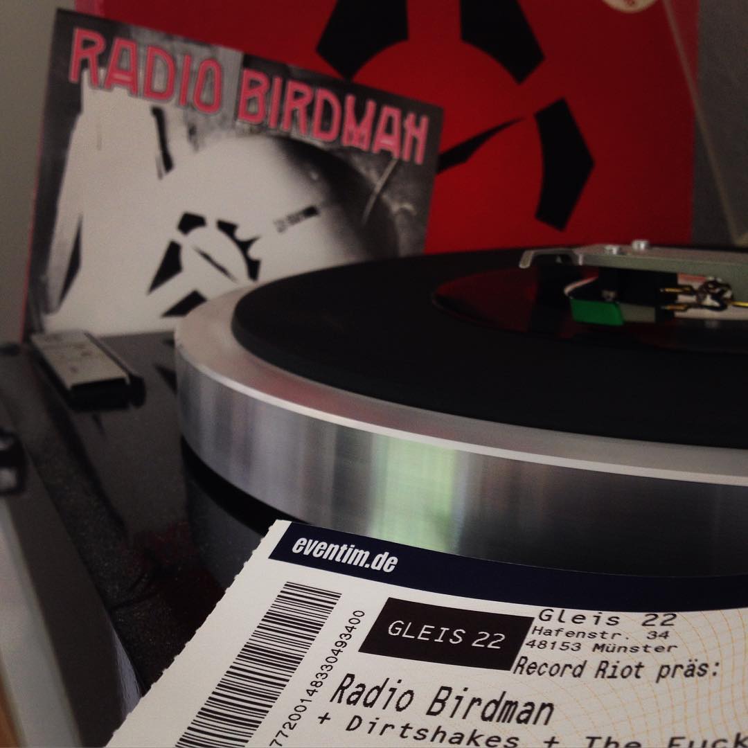 Just got my Radio Birdman ticket - stocked
