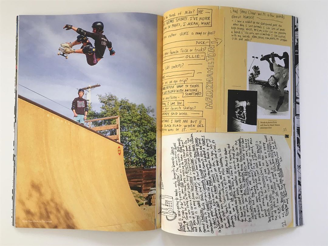 Got the Same Old Mag in the mail the other day.
One of my favorite pages from issue 408, with Steve Claar!!! But there‘s way more rad shit in this issue, so do yourself a favor and get one. @same0ld