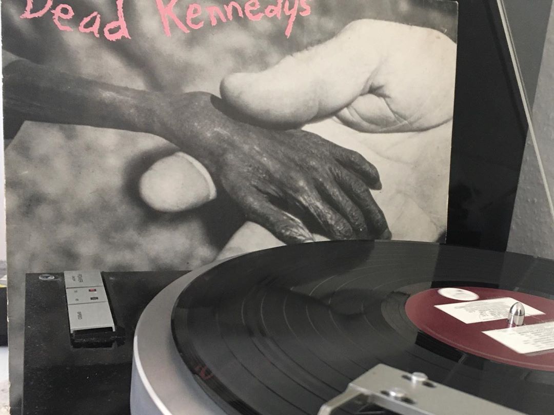 Song of the day: Dead Kennedys’ Government Flu from their album Plastic Surgery Disaster. Great record